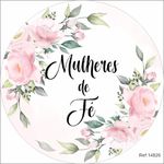 Painel Mulheres de Fé Em Tecido 1,50x1,50 c/elástico