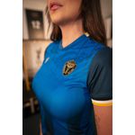 Camisa Feminina Goleiro 3 Criciúma 2023 Azul Volt 