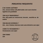 Bolsa Transversal Mochila Feminina Couro Legítimo Caramelo