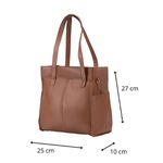 Bolsa Transversal Couro Legítimo Caramelo Bolsos Externos - Sem Forro