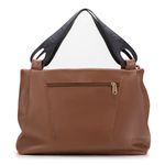 Bolsa Hobo Feminina Couro Legítimo Transversal Caramelo