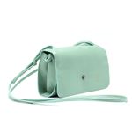 Bolsa Mini Bag Azaléia Couro - Verde Menta