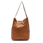 Bolsa Jade Estilo Saco Couro - Caramelo