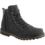 Coturno casual masculino CRshoes Preto