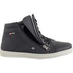 Bota casual masculina CRshoes preto 