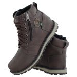 Coturno casual masculino CRshoes Café