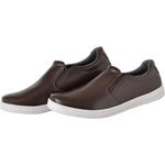 Slip Masculino CRshoes Elastico laterial Cafe 