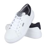 Tênis Casual Unissex Fly Crshoes Branco e Preto