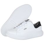 Tênis Casual Unissex Fly Crshoes Branco e Preto