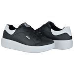 Tênis Casual Unissex Fly Crshoes Preto e Branco