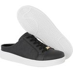 Mule Maresias Soft Plataforma CRShoes |Preto solado Branco