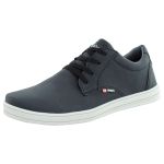 Sapatenis masculino casual CRshoes Preto