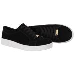 Tênis Feminino Masculino CRShoes Camurça Preto