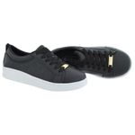 Tênis Feminino Masculino CRShoes Preto Fosco 