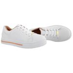 Tênis Feminino CRShoes Branco Rosa