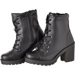 Coturno feminino tratorado CRshoes preto