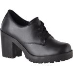 Oxford feminino tratorado CRshoes preto fosco