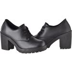 Oxford feminino tratorado CRshoes preto fosco