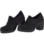 Oxford feminino tratorado CRshoes camurca preto