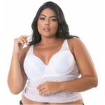 Cropped Plus size branco