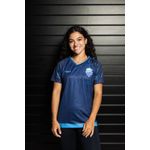 Camisa Feminina Aquece 2024 CSA Azul Marinho Volt
