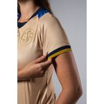 Camisa Feminina Jogo 3 CSA 110 Anos Dourada 2023 Volt 