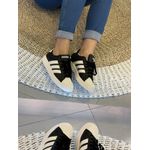 Tênis Adidas Street Talk Preto e Branco 