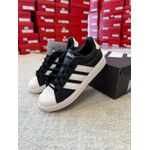 Tênis Adidas Street Talk Preto e Branco 