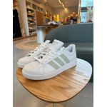 Tênis Adidas Street Talk Branco e Verde JQ0702 
