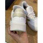 Tênis Adidas Courtblock Com Listras Dourado 1607