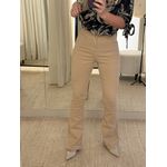 Calça Lez a Lez Boot Cut Bege 