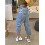 Calça Lez a Lez Jeans Cintura Alta Barrel 0402