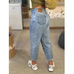 Calça Lez a Lez Jeans Cintura Alta Barrel 0402