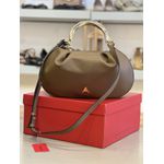 Bolsa Carrano Ring Catherine Média Couro Camel 