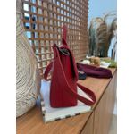 Bolsa Média Estruturada Vermelho 