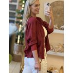 Jaqueta Bomber De Linho 100% Italiano Bordo 2411