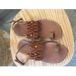 Rasteira CS Shoes Cris Café 