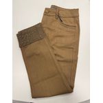 Calça Maria Valentina Skinny Alta Marrom 1911