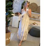 Conjunto MS Em Seda Bege 0501 