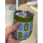 Copo Lez a Lez Mini Gravura Azul 