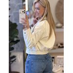 Jaqueta Lez a Lez Com Gola Em Pu Croco Off 0403