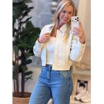 Jaqueta Lez a Lez Com Gola Em Pu Croco Off 0403