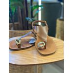 Rasteira CS Shoes Gabi Whiski 0910
