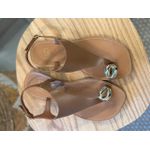 Rasteira CS Shoes Gabi Whiski 0910