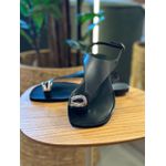 Rasteira CS Shoes Gabi Preto 0910 