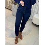 Calça Jeans Skinny Cintura Alta Escura