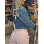 Jaqueta Lez a Lez Jeans Com Bolsos E Maxi Patch 0610