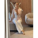 Camisa Lisa Em Linho 100% Italiano Rosa Laura 1310 