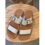Rasteira CS Shoes Lili Off White 0910 