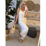 Macacão MS Seda Creme 0501